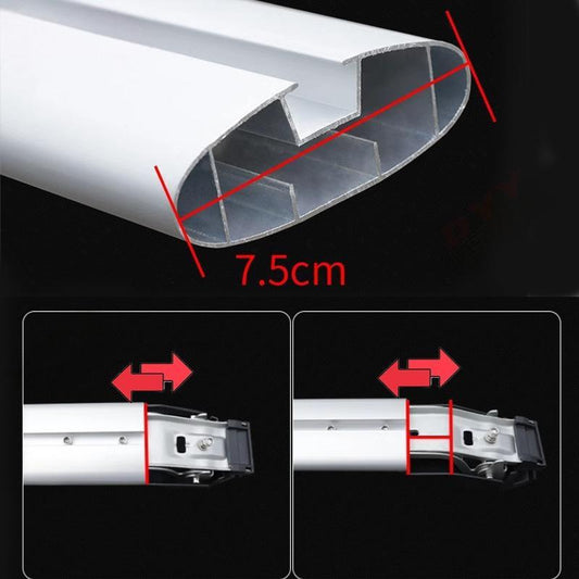 Lockable Roof Rack Cross Bars for BYD Shark 6– Anti-Theft, Heavy-Duty Cargo Carrying Upgrade