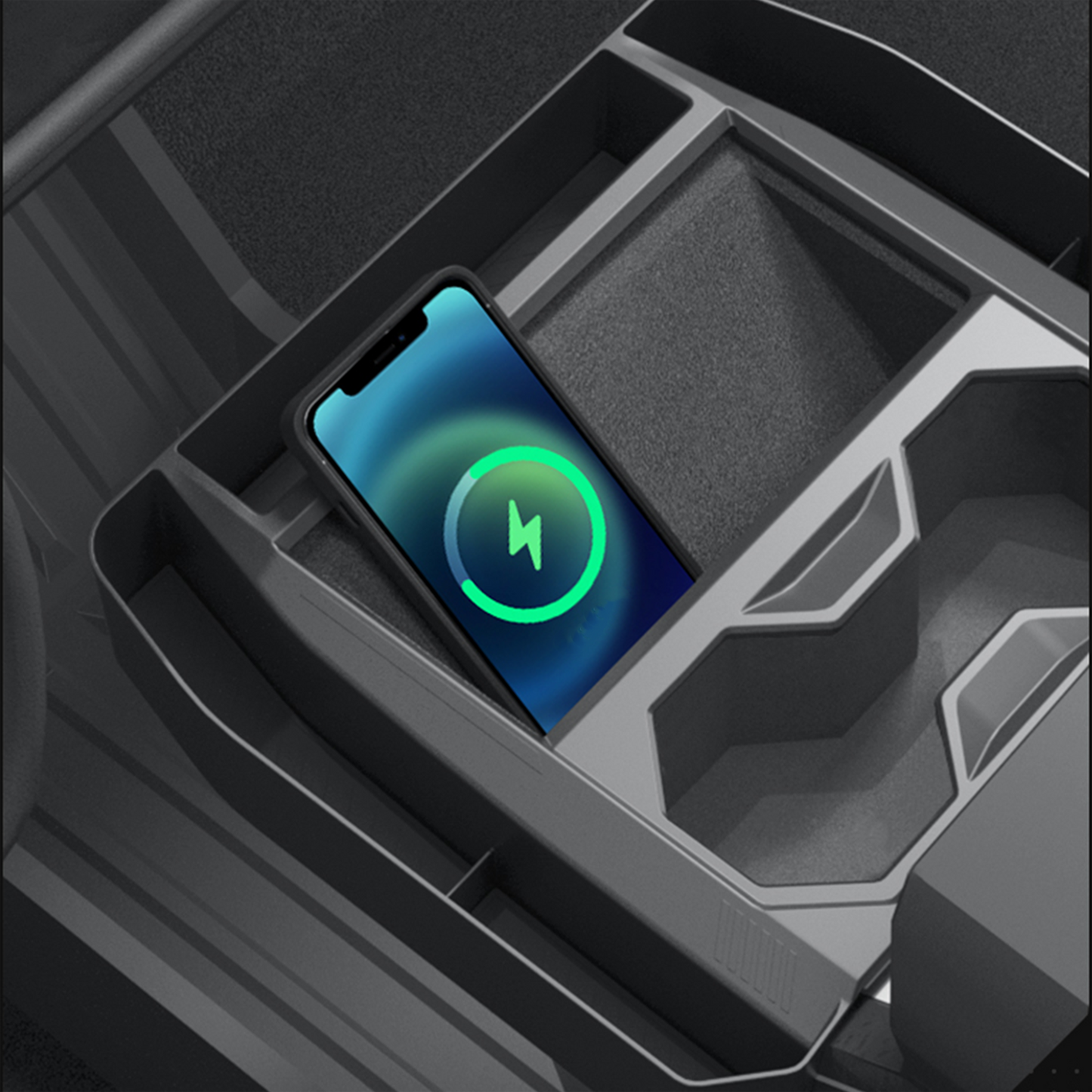 Cybertruck Cup Holder Front Organizer CTmods®®- Version A