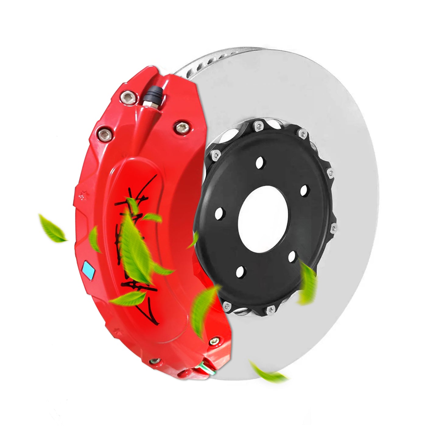 CTmods® Red/Yellow Brake Caliper Covers Wheel Accessories For Tesla Cybertruck