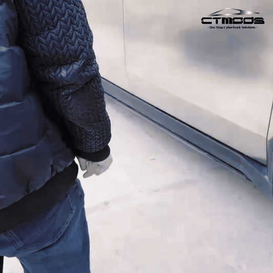 Tesla Cybertruck Power Running Boards Electric Side Steps App Control/With Ambient Light CTmods®