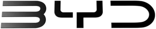 Car Accessories Letter BYD Car Emblem Badge for BYD Shark Shark 6 2026 2025 2024 Auto Letters 3M Adhesive Raised Decal(Matte Black)