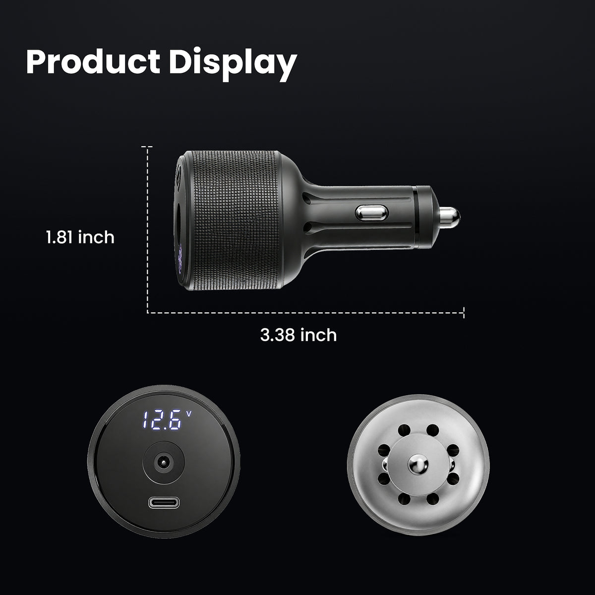 Starlink Mini 12V/24V Car Charger with USB-C - 30V 2A Output