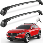 Lockable Roof Rack Cross Bars with Flush Side Rails For Mazda CX30 CX-30 2020 - 2025