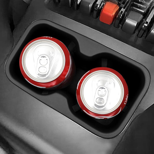 Center Console Cup Holder Insert for BYD Shark 2026 2025 2024 Accessories TPE Drinks Holder Box Organizer Car Interior Black