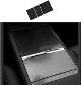 Center Console Wrap (Genuine Carbon Fiber Edition) Designed for Tesla Model 3/3 Highland 2024-2026/Model Y/Y Juniper 2025-2026