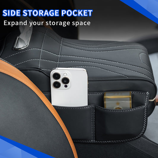 BYD SHARK 6 Center Console Armrest Cushion - Ergonomic Booster Pad with Storage Organizer