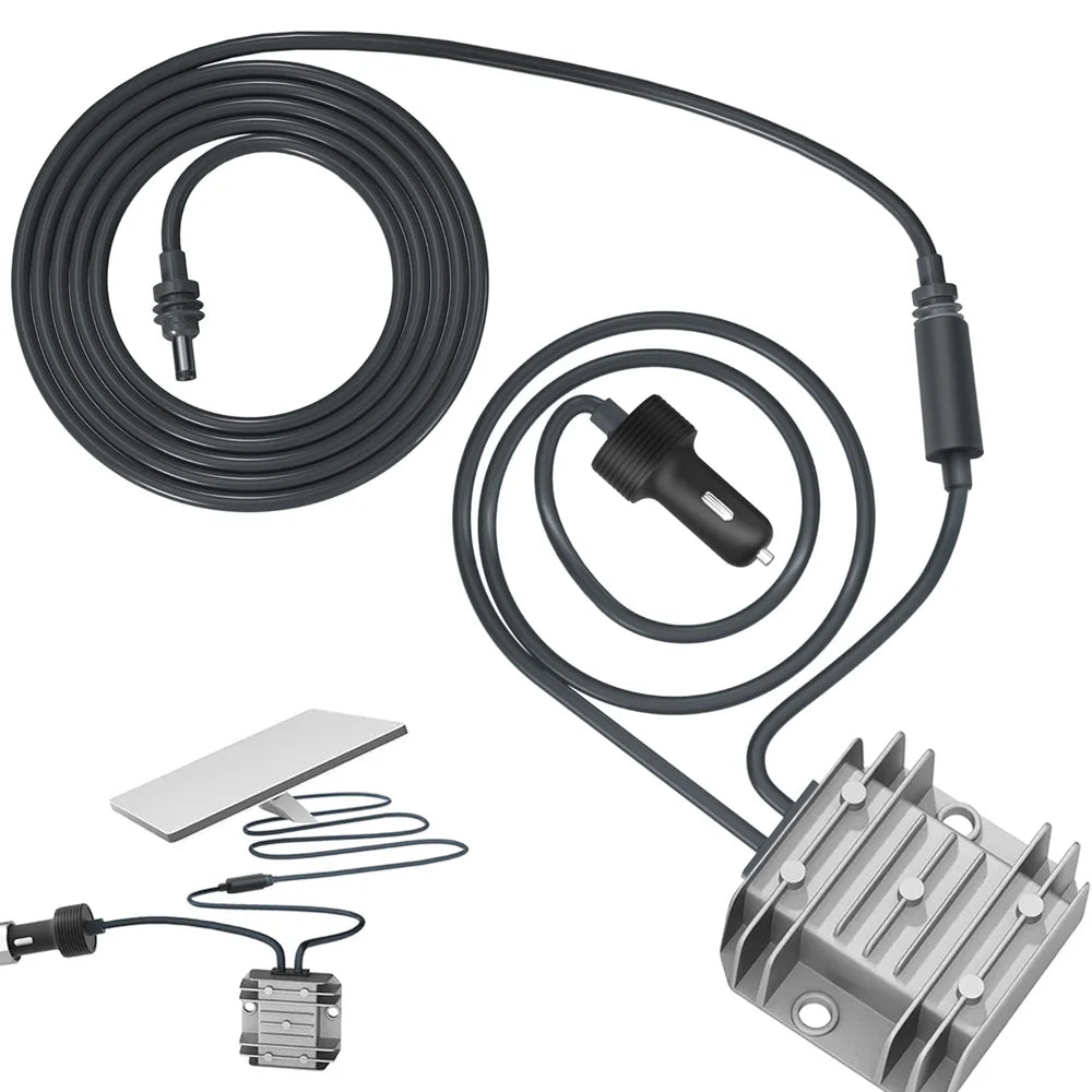 Car Charger 10-28V to 30V DC Power Adapter with Female Plug for Starlink Mini