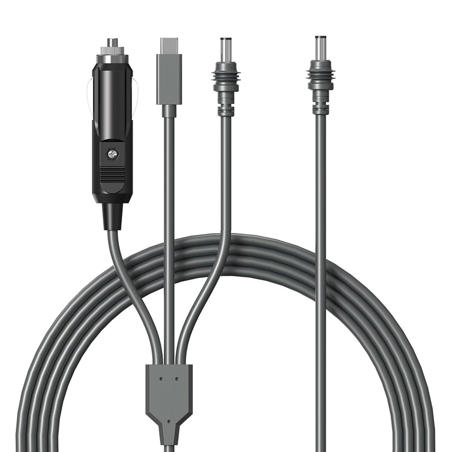 Starlink Mini 3-in-1 USB-C, Car & DC Power Cable - 6.5-16.4FT