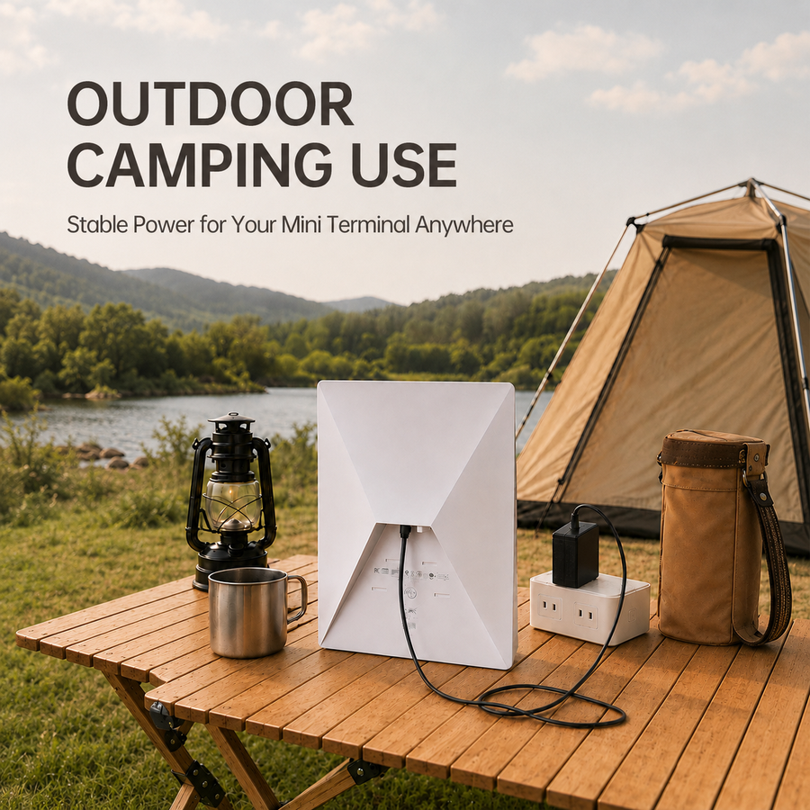 Starlink Mini 60W Travel Power Adapter - 30V 2A, 4 Plugs