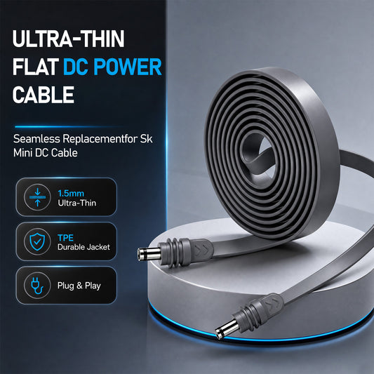 Starlink Mini IP67 Waterproof Flat DC-to-DC Power Cable - 20A Rated