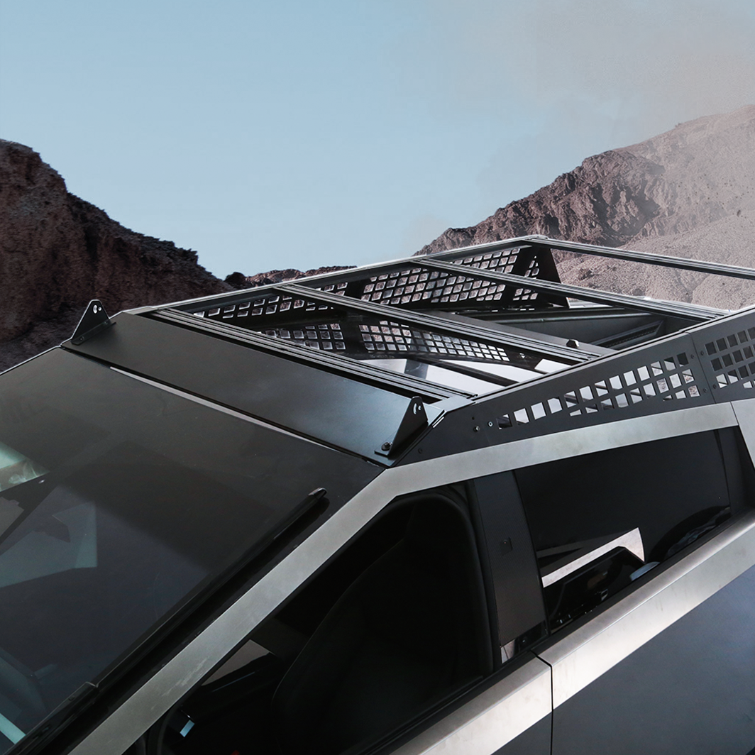 Barras transversales de paneles Molle compatibles con Tesla Cybertruck