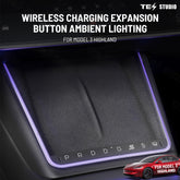 Wireless Charger With Ambient Light LED For Tesla Model 3 Highland /Model Y Juniper