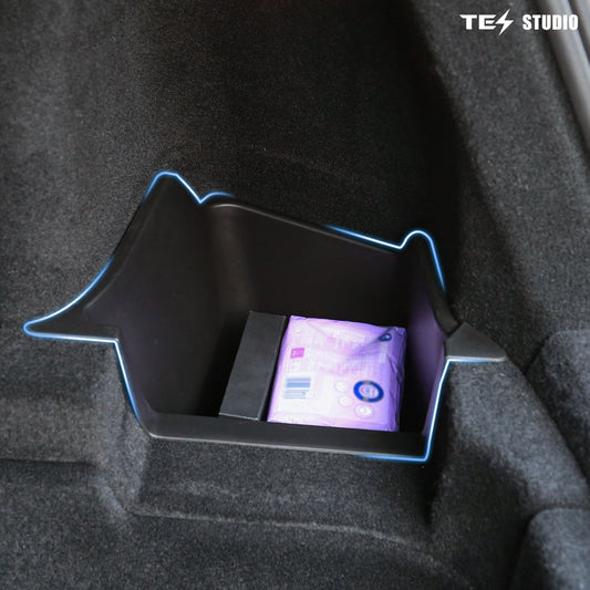 Rear Trunk Organizer Storage Bins (2pcs) For Tesla Model Y Juniper