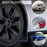 CTmods® TPE Perfect Fit Mud Flaps For Model 3 Highland