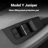 CTmods® Door Window Control Panel Cover & Door Lock Switch Button Trim Accessories Compatible with Model Y Juniper