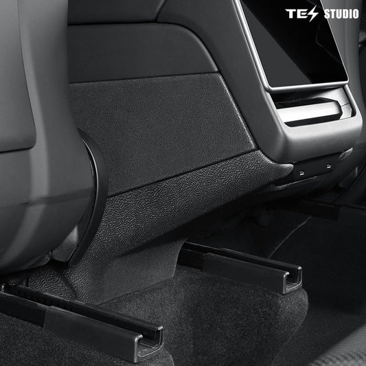 Rear Anti-kick Lower Pad Air Vent Guard Pedal Center Console Panel Protector (5Pcs) For Tesla Model Y Juniper