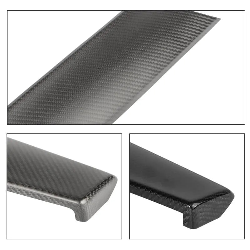 CTmods® Real Carbon Fiber Dashboard & Front Door Trim Kit For Model 3 / Y (2017–2024)