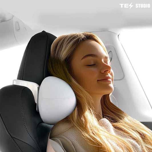 SPA Neck Pillow Adjustable Skin-friendly Headrest For Model 3/Y/ 3 Highland / Model Y Juniper