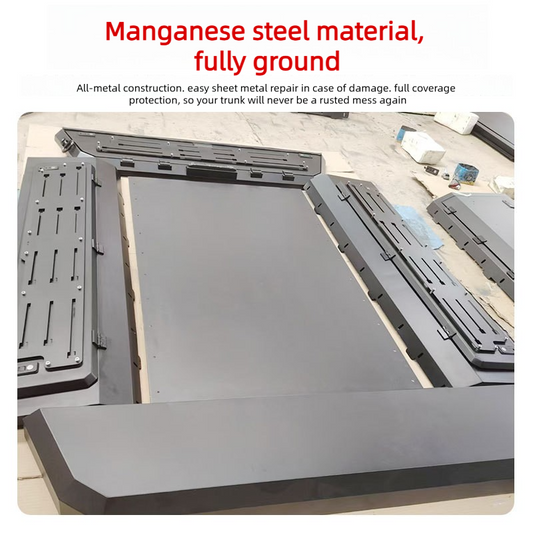 BYD Shark 6 pickup truck manganese steel split half-height rear bed cover