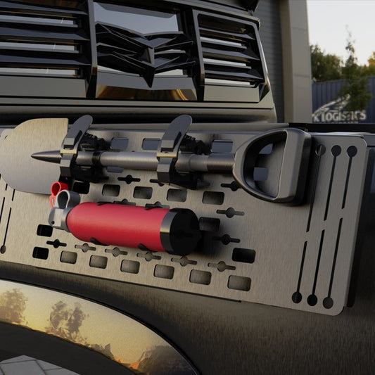 BYD SHARK 6 Bed Side Expansion Panel - Multi-Function MOLLE Mounting Board Accessory