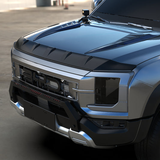 BYD Shark 6 Gravel Guard Hood Trim - Black Exterior Modification Accessory