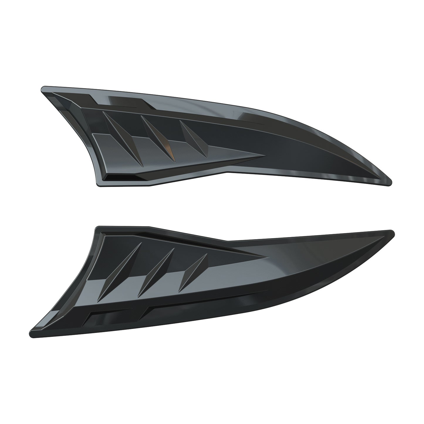BYD Shark 6 Embellecedor de capó Modificación Accesorios de decoración exterior Panel decorativo de capó de motor Guerrero Negro