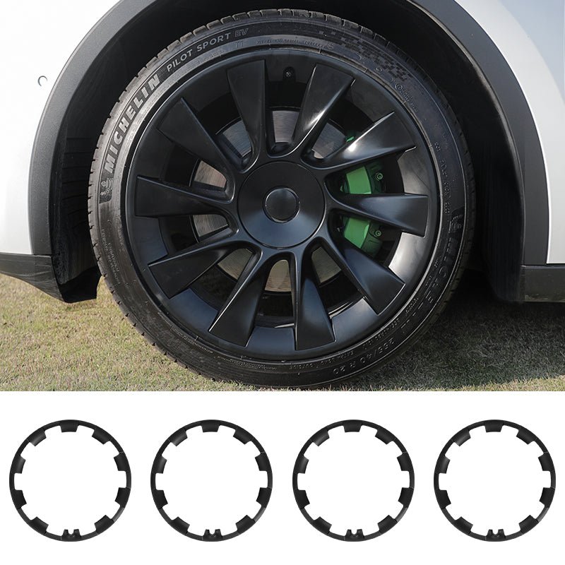 19"/20" X Style YB Turbine Knife Wheel Covers for Tesla Model Y Juniper