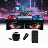 Tesstudio Multifunctional Bright Programmable Flex LED Display for Cars/SUVs/Trucks/Tesla/Multi-Scene