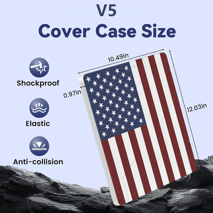 Starlink V5 Silicone Protective Case - U.S. Flag Design
