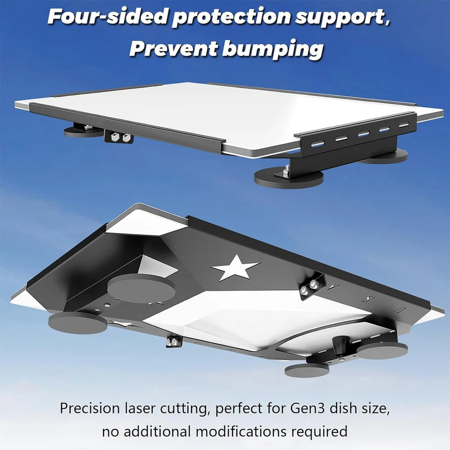 Magnetic Anti-Theft Roof Mount for Starlink Gen 3 view 2
