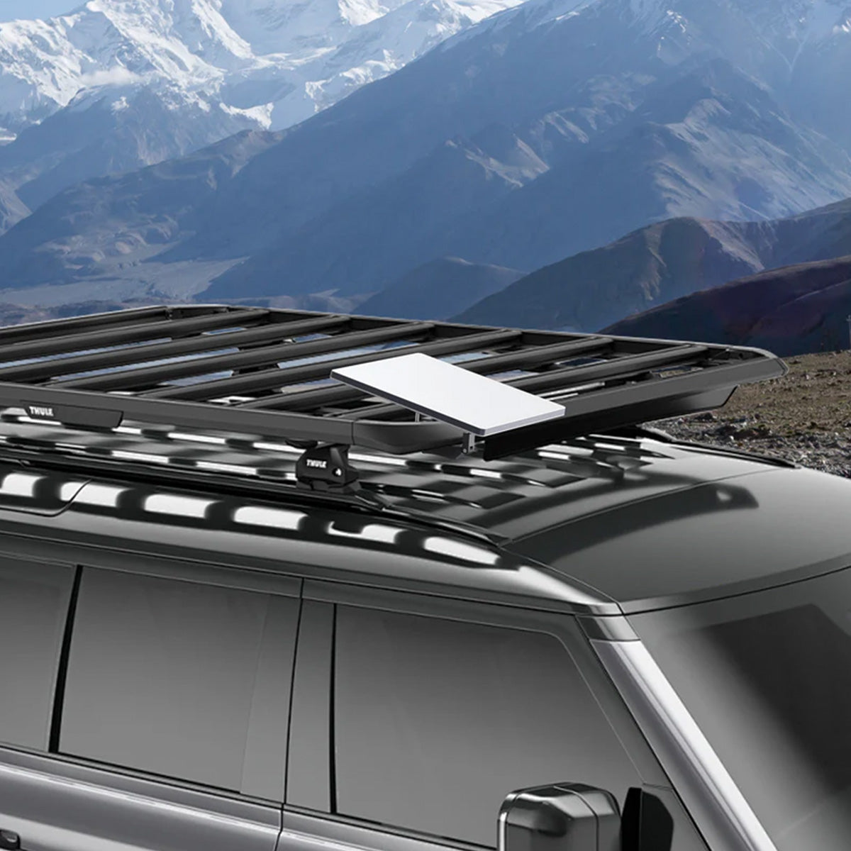 Roof Rack Mobility Square Pole Mount for Starlink Mini