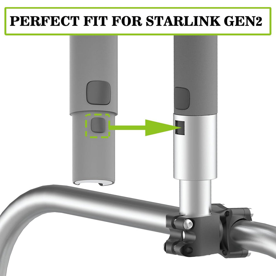 Starlink Mini Clamp Mount Kit Adjustable Aluminum v2 view 2