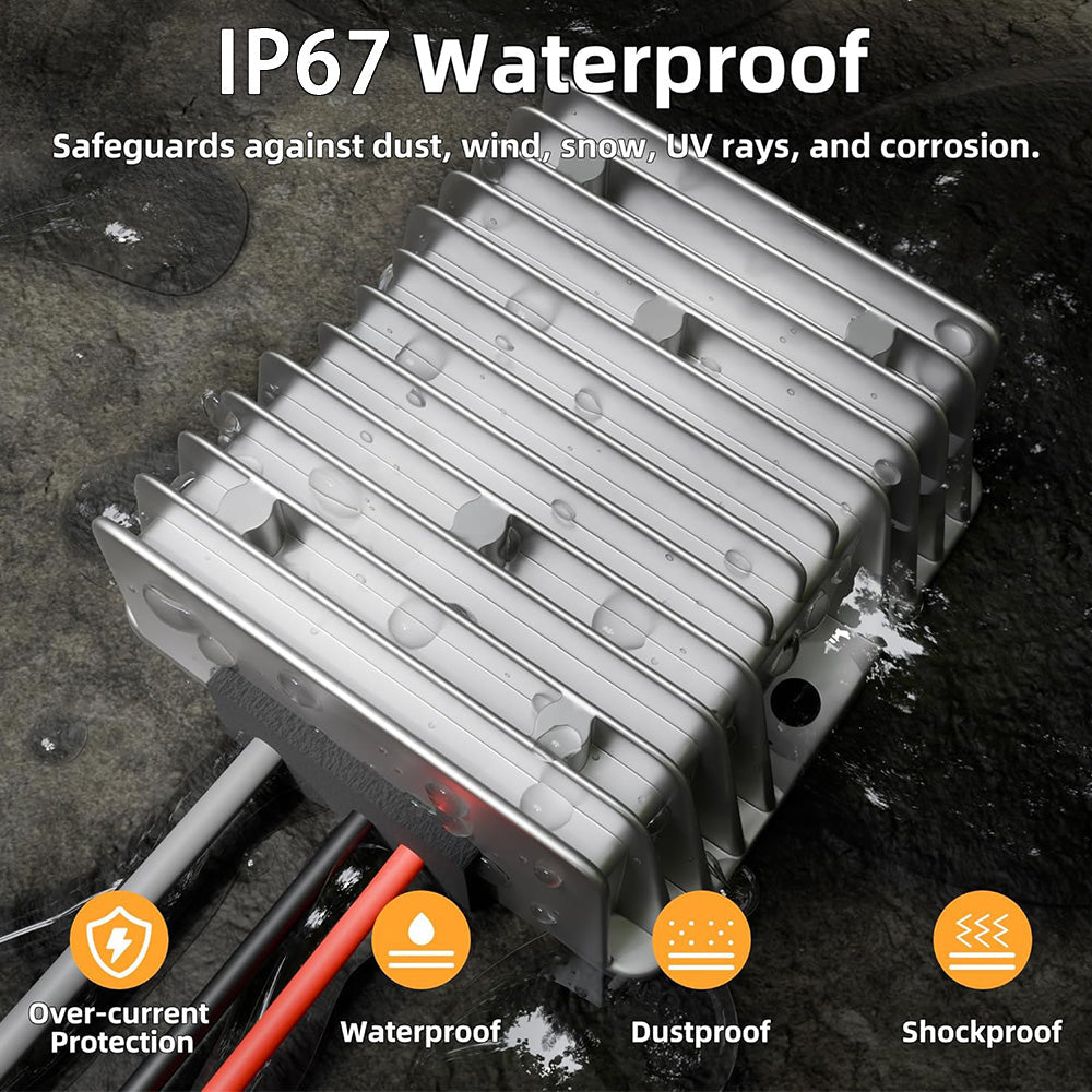 12V/24V to 57V Power Supply Adapter with DC Plug for Starlink Gen 3