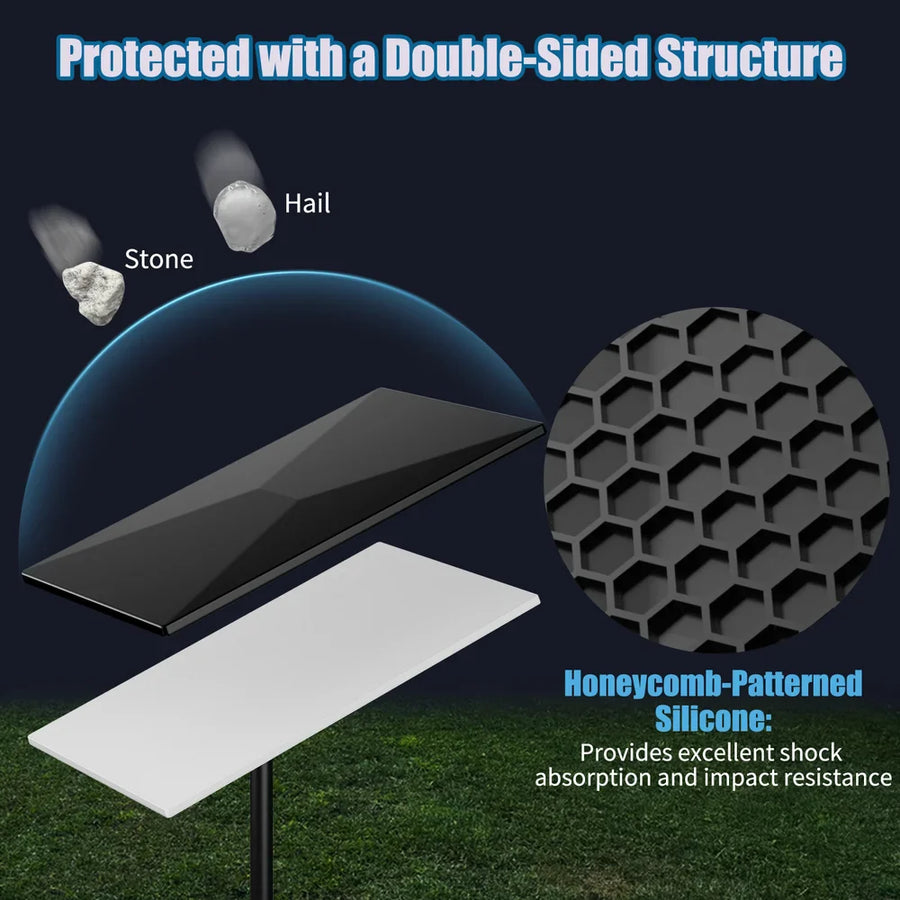 Silicone Hail Protector for Starlink Gen 3 Dish view 2
