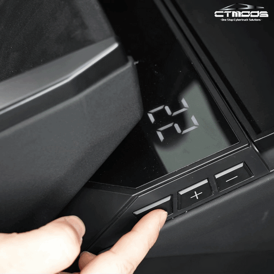 Tesla Cybertruck Fridge Cybertruck Cooler 18L Center Console Refrigerator CTmods