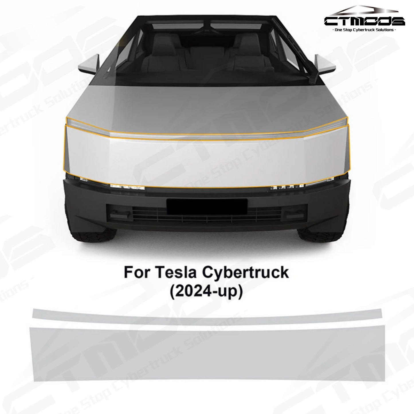 TPU Invisible Full Car Paint Protection Film-Paint Protection Film for Cybertruck CTmods