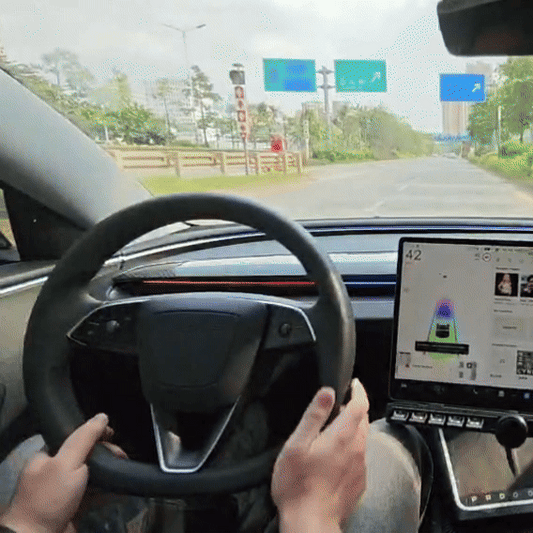 BSD 2.0 Blind Spot Warning System For Tesla Model 3 Highland / Y Juniper/Cybertruck Ambient Lighting