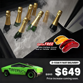 Tesla Cybertruck Fridge Cybertruck Cooler 18L Center Console Refrigerator CTmods