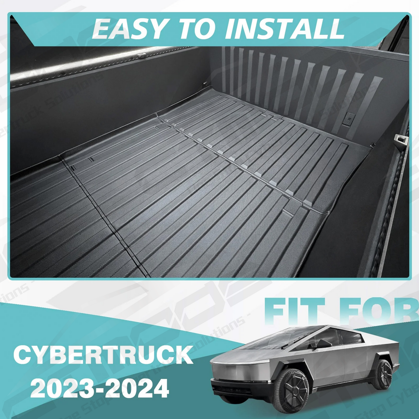 Full Set Mats for Cybertruck Accessories CTmods