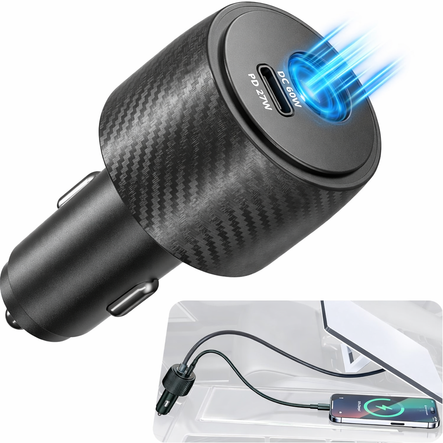 Starlink Mini 12V/24V Car Charger with USB-C - 30V 2A