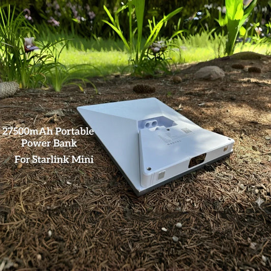 Starlink Mini smart LCD USB-C PD power bank for checking output and runtime