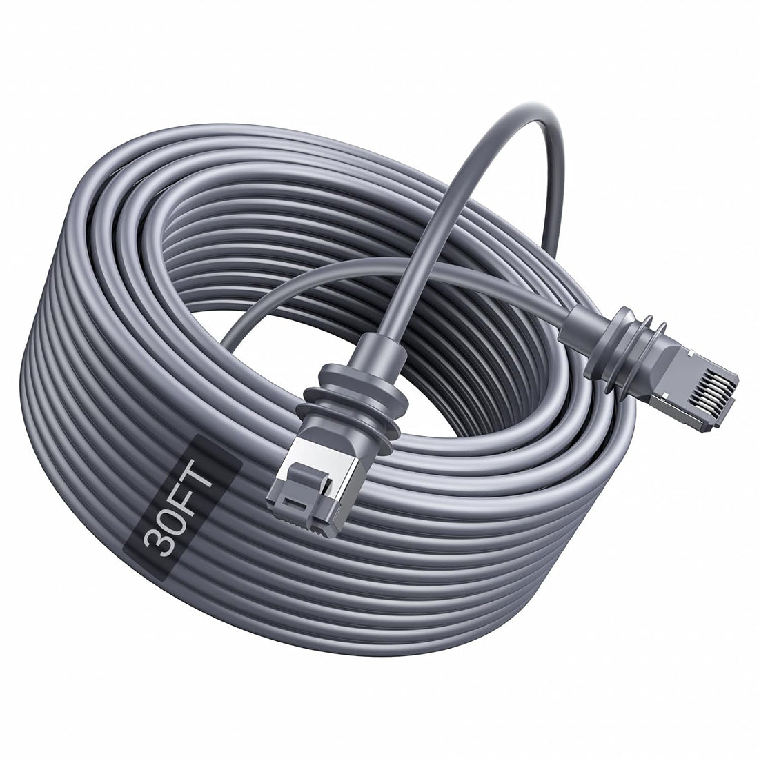 Starlink Mini waterproof cable for camping setup and safe dish placement