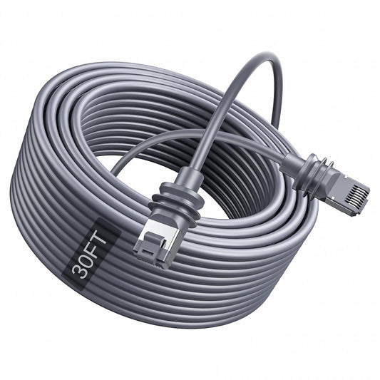 Starlink Mini waterproof cable for no-drill RV routing and campsite placement