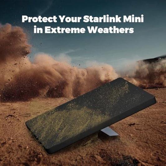 Starlink Mini slim silicone case for scratch dust and travel handling protection