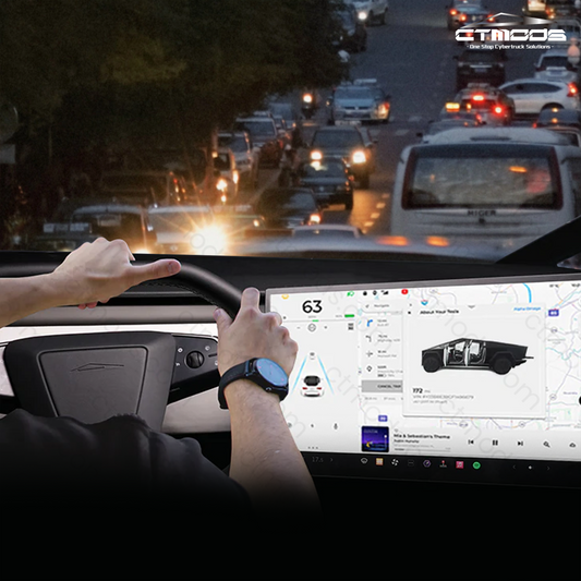 Cybertruck Accessories Screen Swivel Tilt Mount CTmods®