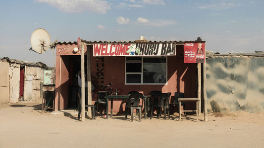 pink concrete bar
