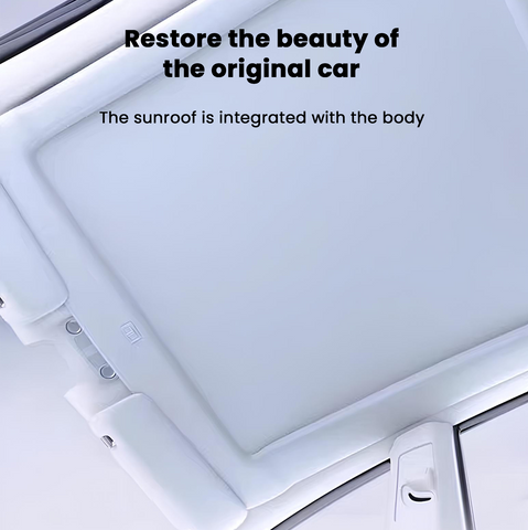 Power Sunshade Electric Sunshade Voice Control Roof Shade For Tesla Model Y