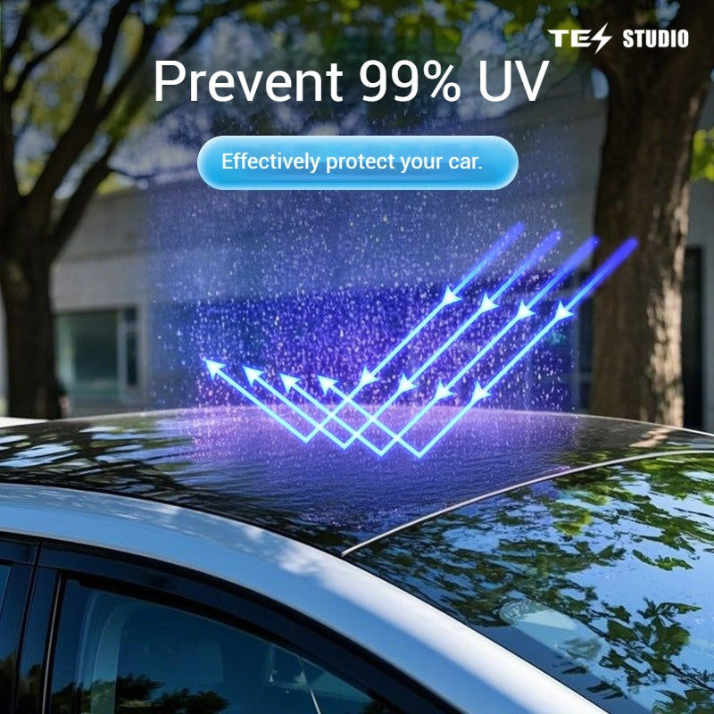 Crystal Mesh Sunshade For Tesla Model Y Juniper