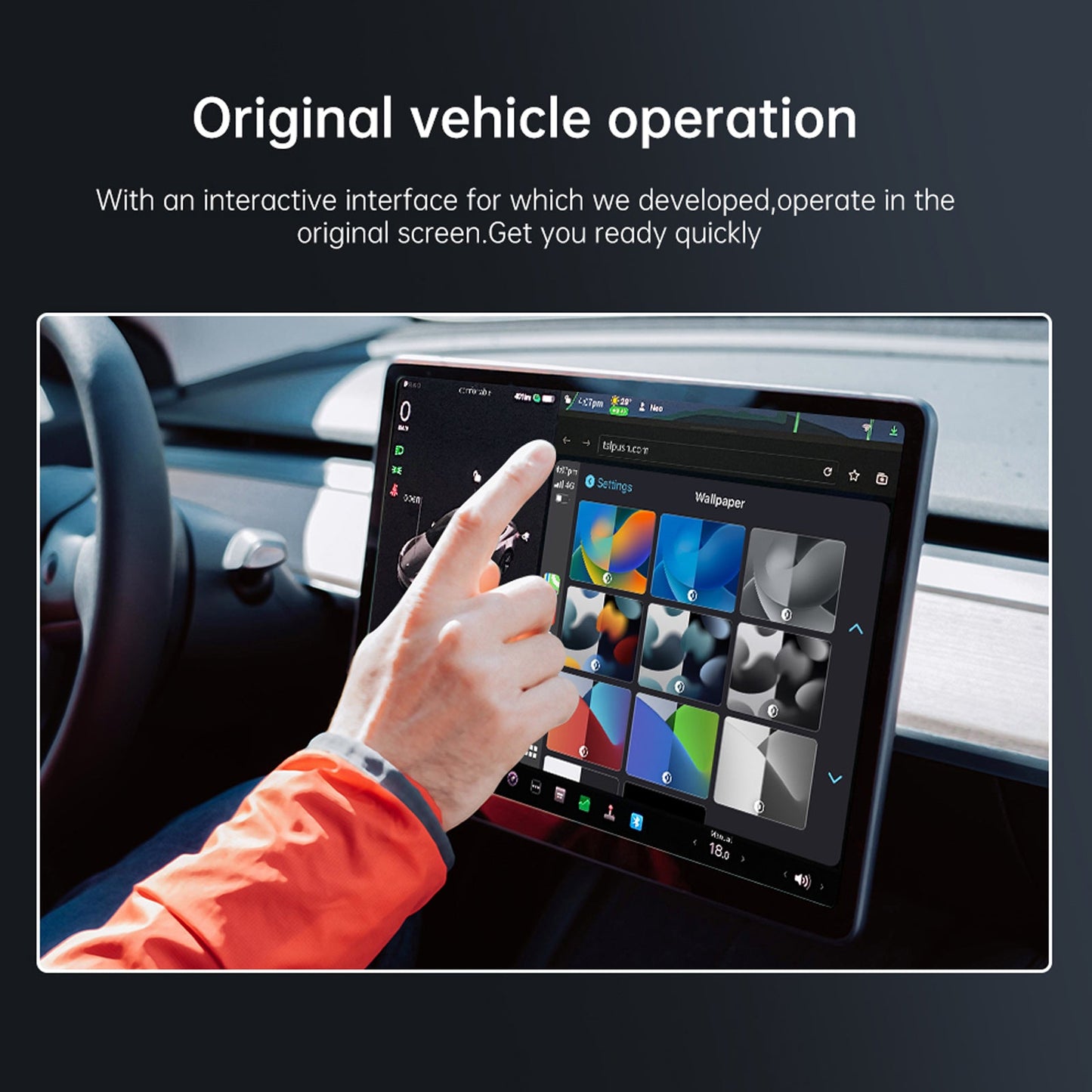 Decode CarPlay Module for Tesla Model 3/Y /3 Highland /Y Juniper 테슬라 모델 3 모델 Y 센터 컨트롤 화면 자동 디코딩 모듈