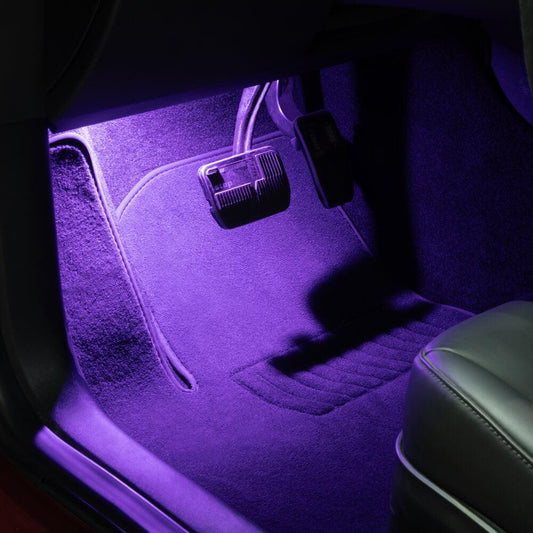 Premium Metal Shell Footwell Lights Customized Lighting Upgrade For Model 3 /Y / S /X /3 Highland/ Juniper